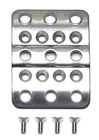 Wilwood 330-14505 Brake & Clutch Pedal Pad Kit Replacement New. Price: $40.49.