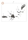 Triumph T2083238 - Genuine Oem Cast Rider Footrest Left Hand Side (lhs) New. Price: $47.90.