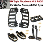 Cnc Mx Style Floorboards Foot Shifter Lever For Harley Touring Softail New. Price: $121.59.