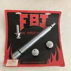 Harley Davidson Fbi Fat Baggers 119M Chrome Flush Axle 25MM 2009 Up Touring New!. Price: $99.97.