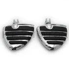 Chrome Wing Mini Floorboards W/ Adapters For Harley 2018-LATER Fxbb Fxbrs New. Price: $38.87.