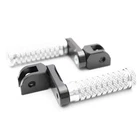 Silver Pole Rider Foot Pegs 1.5 Inch Extender For Mv Agusta Dragster 800 14-17 New. Price: $56.70.