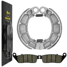 Front Brake Pads & Rear Shoes For Honda CB750 Nighthawk 1991-2003 New. Price: $28.00.