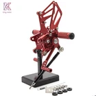 For Suzuki GSXR600/750 2000-2005 GSXR1000 2001-2004 Cnc Rearsets Foot Pegs Red New. Price: $99.99.