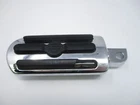 Harley-davidson Oem Chrome + Rubber Left Footpeg 50143-04 Used. Price: $20.48.