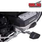 Chrome 3-WAY Adjustable Highway Mounts W/twin Rail Pegs For Honda Goldwing New. Price: $389.00.