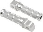 Emgo Anodized-aluminum Footpegs Silver Rear 50-11251 New. Price: $21.51.