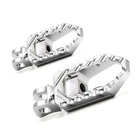 Cnc Silver Wide Touring Rider Front Foot Pegs For Suzuki GSX-S1000F 2015-2020 New. Price: $62.20.