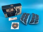 New Open Box Harley Davidson Passenger Smooth Chrome Footboards, 50296-02 * Used. Price: $32.00.