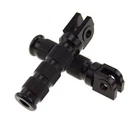 Rider Rest Bar Main Black For Yamaha Yzf R1 R6 R3 Front Sport Foot Peg Stand Set New. Price: $24.74.