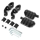 Motorcycle Black Highway Foot Pegs For Harley Davidson Touring Road Street Glide New. Price: $68.90.