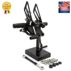 For Kawasaki Ninja 250 2009 2010 2011 2012 Fxcnc Footpegs Rearset Pedal Black New. Price: $115.33.