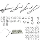 Rubber Dam Dental Instruments Kit Brinker Clamps Punch Forceps Frame Endodontics New. Price: $13.99.