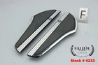 2017 Harley Street Glide Front Driver Foot Board Pad Set Defiance Edge CUT#4233 Used. Price: $149.99.