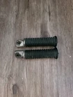 Harley Davidson Black Rubber Oem Passenger Highway Engine Guard Foot Pegs Used. Price: $20.00.