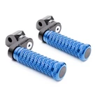 Blue M-grip 25MM Lowered Rear Footpegs For Yamaha MT-10 / FZ-10 16 17 18 19 20 New. Price: $73.31.