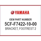 Yamaha Footrest Bracket 5CF-F7422-10-00 Oem New. Price: $36.14.