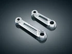 Kuryakyn 4060 Motorcycle Foot Control 4-1/2" Short Arms Chrome Pair New. Price: $62.76.