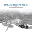 Passenger Floorboard Foot Pegs For Touring Road King 1993-2024 Chrome New. Price: $78.87.