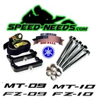 Yamaha MT-10 MT-09 FZ-10 FZ-09 Front Lowering Strap Brackets Bolts Spacer Kit New. Price: $153.49.