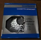 Shimano Alivio CS-HG51 Speed Cassette Silver 11-28T Open Package New. Price: $16.95.