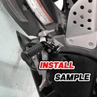Black M-grip Front 1" Extended Foot Pegs For F3 675 12 13 14 15 16 17 18 New. Price: $64.41.