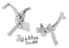 Accutronix FC205-SIC Forward Controls Diamond, +9IN. Chrome New. Price: $1001.26.