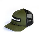 Factory Effex Kawasaki Explorer Braided Green Snapback Hat W/ Black New. Price: $29.95.