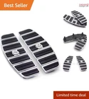 Motorcycle Footboard Insert Kit Aluminum Skull Zombie Rider For Touring Harley New. Price: $146.98.