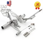 Fxcnc For Suzuki GSXR750 GSXR1000 SV650/SV650S Rearset Foot Pegs Pedals Silver New. Price: $101.31.