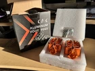 Cnc Aluminum Foot Pegs Jfg Racing Motorcycle Pedal Rest Orange Medium New. Price: $24.00.