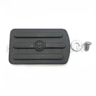 Gear Skull Large Brake Pedal Pad For Harley 12-17 Dyna Fld 86-17 Softail Blac New. Price: $12.00.