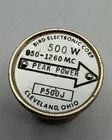 Bird Electronic Corp. P500J Wattmeter Peak Power Element 500W 950-1260MC Used. Price: $199.99.