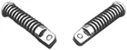 V-factor 24200 O-ring Foot Pegs Small Passenger Male Mount For Harley New. Price: $32.95.
