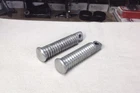 Harley Custom Polished Aluminum Ribbed Pegs Used. Price: $29.95.