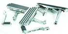 05 Harley Electra Screamin Cvo Passenger Footrests Floorboard Peeling Rusty 1384 Used. Price: $314.22.