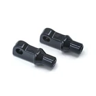 Kuryakyn Gloss Black Tapered Peg Adapter Mounts - 8887 New. Price: $21.59.