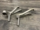 Kawasaki ZX9R ZX6R Ninja Oem Rear Left Right Passenger Footrest Footpeg Brackets Used. Price: $79.99.