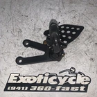2003-06 Honda CBR600RR Left Driver Peg And Bracket (oem) 50700-MEE-000 Used. Price: $29.00.