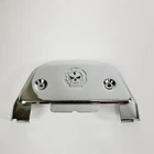 MT216-115S- Skull Chrome Passenger Floorboard Cover For Harley Davidson Used. Price: $21.35.
