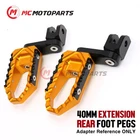 For Buell 1125R All Year 1.5 In. Lowering Passenger Rear Wide Touring Foot Pegs New. Price: $71.20.