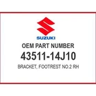 Suzuki Bracket,footres 43511-14J10 Oem New. Price: $92.19.