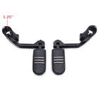 1-1/4" 32MM Long Angled Highway Foot Pegs For Harley Road Street Electra Glide New. Price: $63.99.