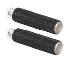 Arlen Ness Rubber Footpegs Male Titanium Knurled Pair Driver Passenger Harley New. Price: $85.45.