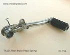 Yamaha TA125 Brake Pedal Return Spring, 90508-23030-00 New. Price: $16.82.