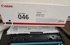 Canon Genuine Toner Cartridge 046 Black MC1250C Mfg 06/23 Open. Price: $46.99.
