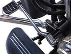 Accutronix Heel Shifter Eliminator - Smooth Black Motorcycle Street Bike New. Price: $36.18.