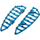 Arlen Ness Mx Driver Floorboards Blue Anodized Motorcycle Street Bike 06-892 New. Price: $539.95.