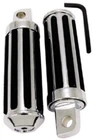 4.5" 1/2" Chrome Rail Male Mount Footpegs For Harley Custom Dyna Flst 24031 New. Price: $44.55.