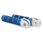 Blue Cnc Billet Anodized Front Foot Pegs Motorcycle Rider Rests For Suzuki Gsxr New. Price: $18.99.